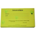 Cartes à lâcher de ballons X100pièces Accueil