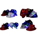 Chapeau lumineux paillettes justin pailleté