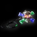 Collier tête de mort lumineux led 3D Articles Led