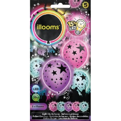 Ballon lumineux étoiles led -illooms Articles Led