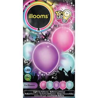 Ballon lumineux pastel- led -illooms Articles Led