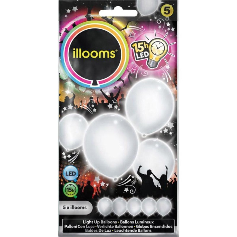 Ballon lumineux Blanc