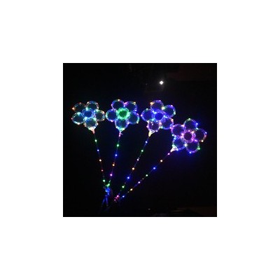 Ballon guirlande lumineux fleur avec bâton lumineux led Articles Led