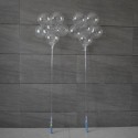 Ballon guirlande lumineux fleur avec bâton lumineux led Articles Led