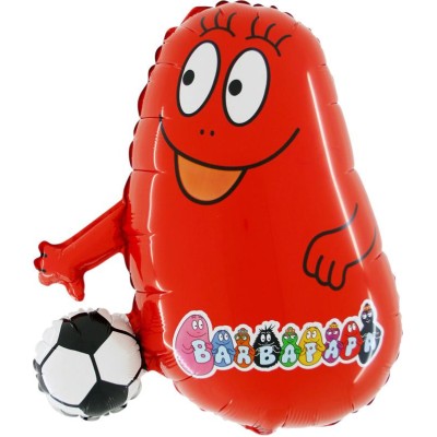 Barbapapa ballon hélium rouge Ballons Disney Hélium