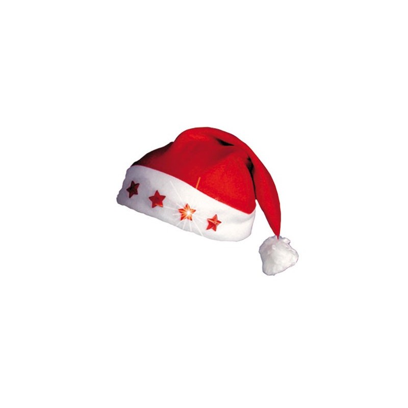 Bonnet de Noël lumineux publicitaire 