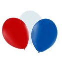 100 Ballons tricolore 30 cm Accueil