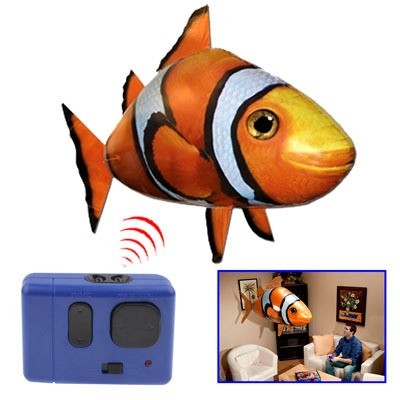 Poisson volant télécommandé avec station de gonflage Accueil