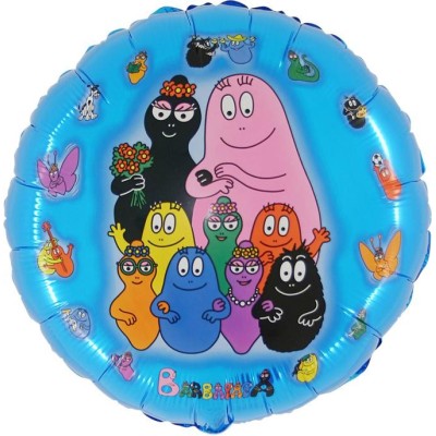 Barbapapa ballon rond hélium Ballons Disney Hélium