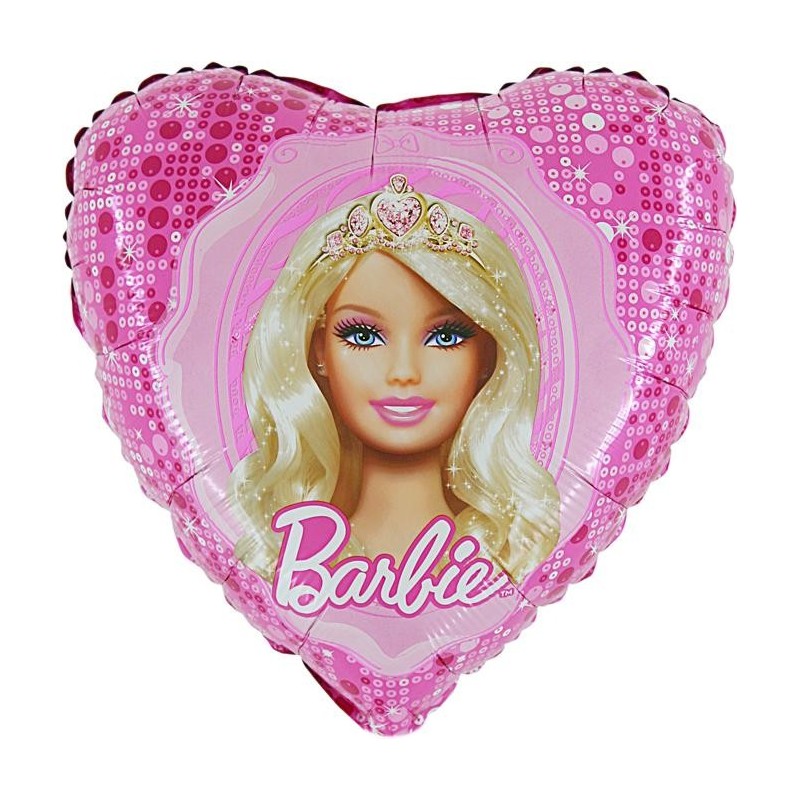 Barbie coeur ballon hélium Ballons Disney Hélium
