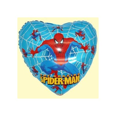 Spiderman ballon coeur hélium Ballons Disney Hélium