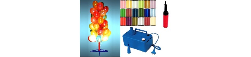 accessoires pour ballons latex hélium lumineux hélium lâcher