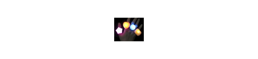 bague lumineuse led fluo